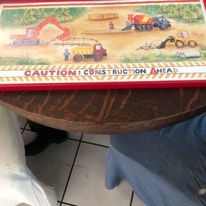 Kids Caution Ahead Construction Ahead Print